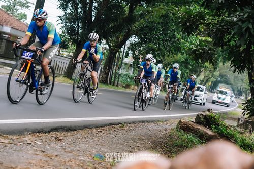 Race photo from Cycling de Jabar 2024