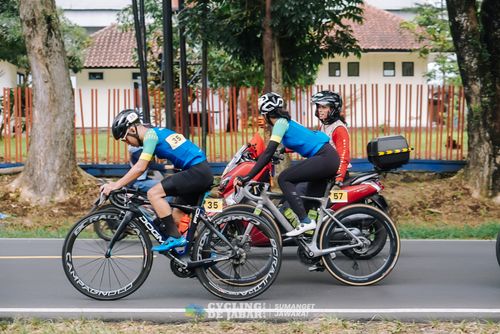 Race photo from Cycling de Jabar 2024