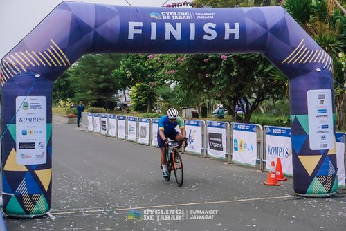 Race photo from Cycling de Jabar 2024
