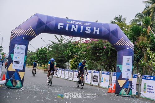 Race photo from Cycling de Jabar 2024