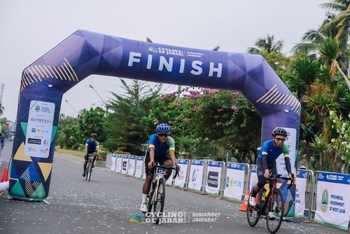 Race photo from Cycling de Jabar 2024