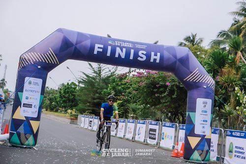 Race photo from Cycling de Jabar 2024