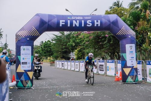 Race photo from Cycling de Jabar 2024