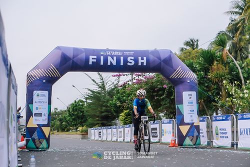 Race photo from Cycling de Jabar 2024