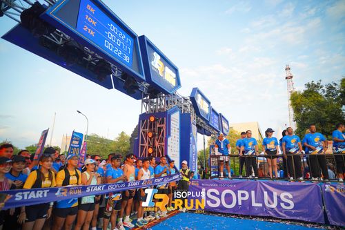 Race photo from Isoplus Run 2024 Surabaya