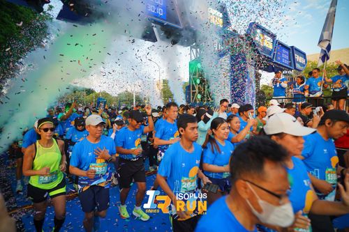 Race photo from Isoplus Run 2024 Surabaya