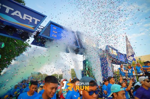 Race photo from Isoplus Run 2024 Surabaya