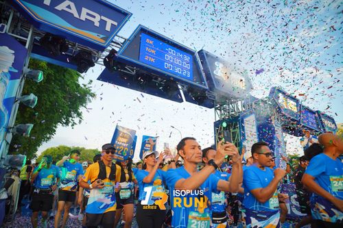 Race photo from Isoplus Run 2024 Surabaya