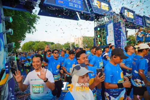 Race photo from Isoplus Run 2024 Surabaya