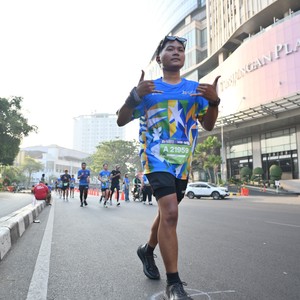 Race photo from SURABAYA ISOPLUS MARATHON 2026