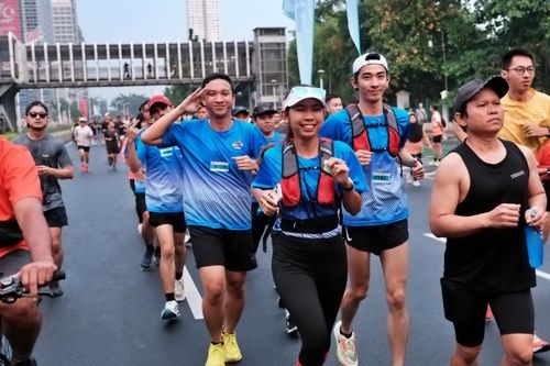 Race photo from KBP City Run 2024 Vibes Jakarta Edition