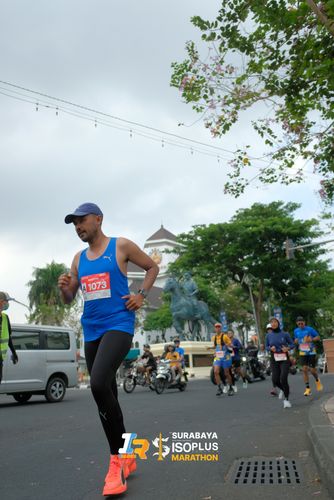 Race photo from SURABAYA ISOPLUS MARATHON 2025