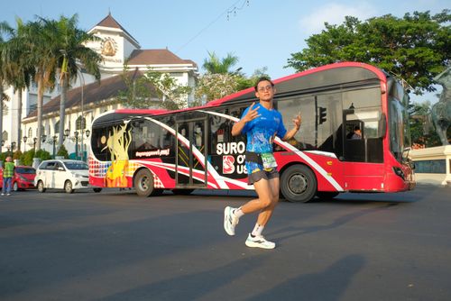 Race photo from SURABAYA ISOPLUS MARATHON 2025