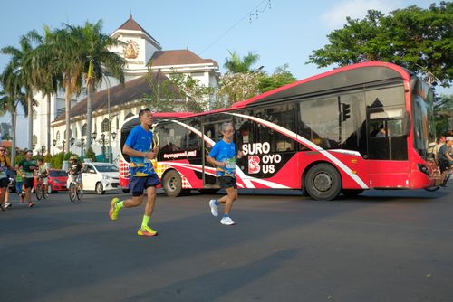 Race photo from SURABAYA ISOPLUS MARATHON 2025