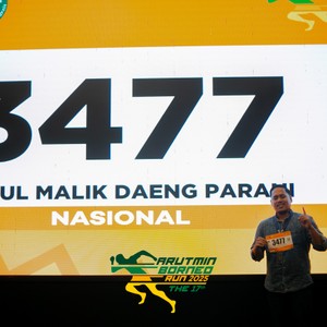 Race photo from ARUTMIN BORNEO RUN 2025