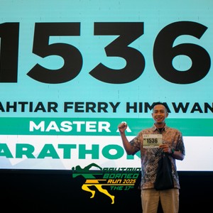 Race photo from ARUTMIN BORNEO RUN 2025