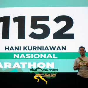 Race photo from ARUTMIN BORNEO RUN 2025