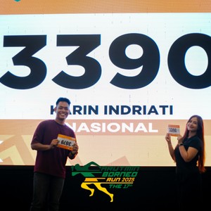 Race photo from ARUTMIN BORNEO RUN 2025
