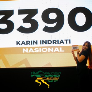 Race photo from ARUTMIN BORNEO RUN 2025