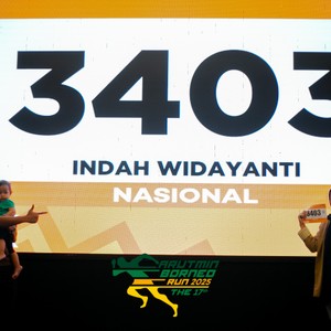 Race photo from ARUTMIN BORNEO RUN 2025