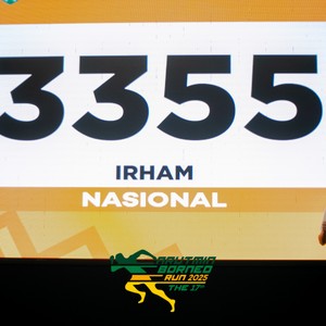 Race photo from ARUTMIN BORNEO RUN 2025