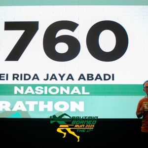 Race photo from ARUTMIN BORNEO RUN 2025