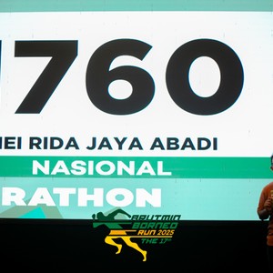 Race photo from ARUTMIN BORNEO RUN 2025