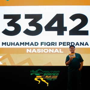 Race photo from ARUTMIN BORNEO RUN 2025