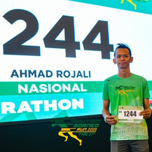 Race photo from ARUTMIN BORNEO RUN 2025