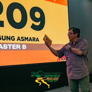 Race photo from ARUTMIN BORNEO RUN 2025