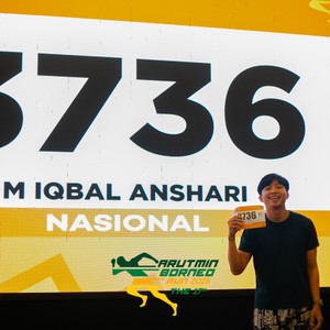 Race photo from ARUTMIN BORNEO RUN 2025