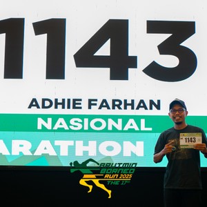 Race photo from ARUTMIN BORNEO RUN 2025