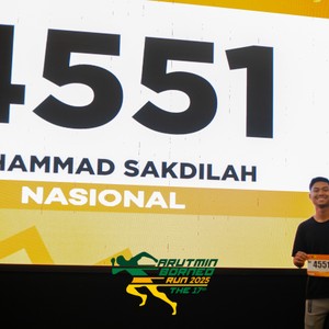 Race photo from ARUTMIN BORNEO RUN 2025