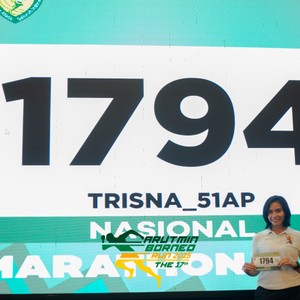 Race photo from ARUTMIN BORNEO RUN 2025