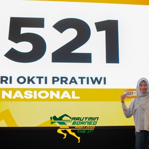 Race photo from ARUTMIN BORNEO RUN 2025