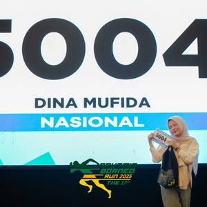 Race photo from ARUTMIN BORNEO RUN 2025