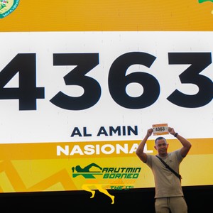 Race photo from ARUTMIN BORNEO RUN 2025