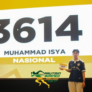 Race photo from ARUTMIN BORNEO RUN 2025