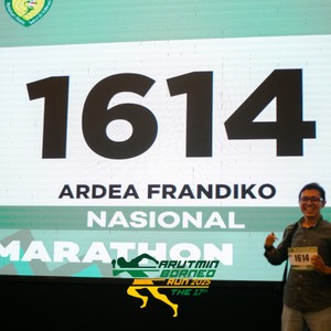 Race photo from ARUTMIN BORNEO RUN 2025