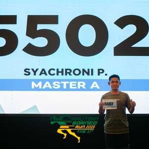 Race photo from ARUTMIN BORNEO RUN 2025