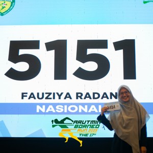 Race photo from ARUTMIN BORNEO RUN 2025