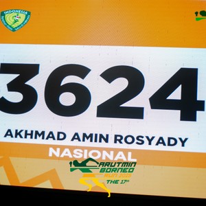 Race photo from ARUTMIN BORNEO RUN 2025
