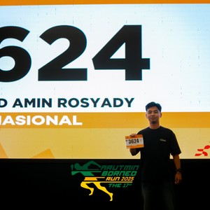 Race photo from ARUTMIN BORNEO RUN 2025