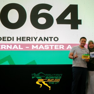 Race photo from ARUTMIN BORNEO RUN 2025