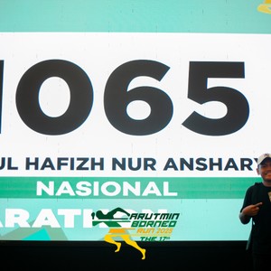 Race photo from ARUTMIN BORNEO RUN 2025