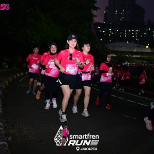 Race photo from SMARTFREN RUN 2026