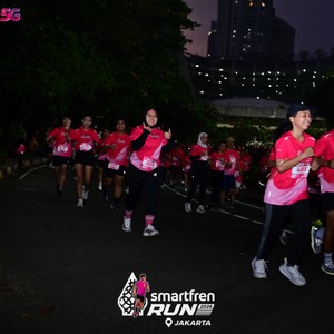 Race photo from SMARTFREN RUN 2026