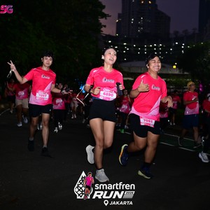 Race photo from SMARTFREN RUN 2026