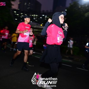 Race photo from SMARTFREN RUN 2026