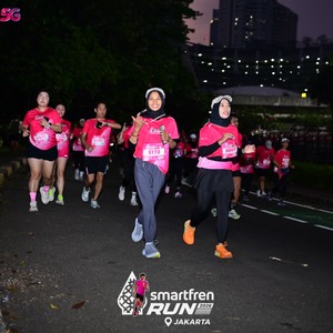 Race photo from SMARTFREN RUN 2026